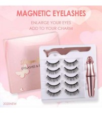 New Style Dragon Ranee Reusable 3D Magnetic Eyelashes with Applicator